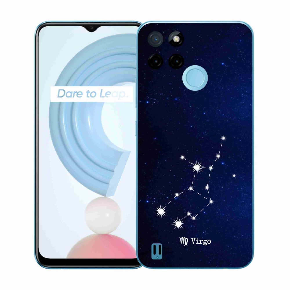 Gelový kryt mmCase na Realme C21Y/C25Y - souhvězdí Panny