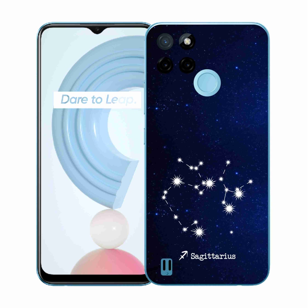 Gelový kryt mmCase na Realme C21Y/C25Y - souhvězdí Střelce