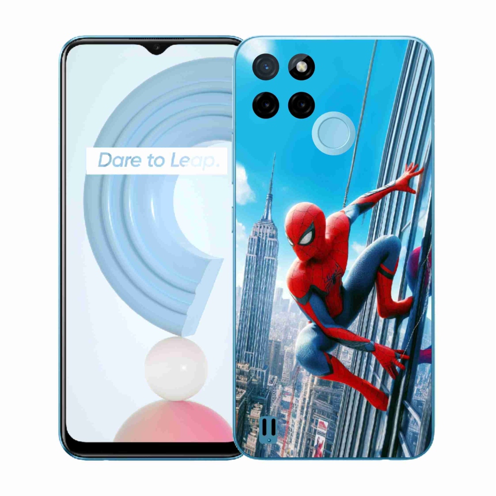 Gelový kryt mmCase na Realme C21Y/C25Y - spiderman