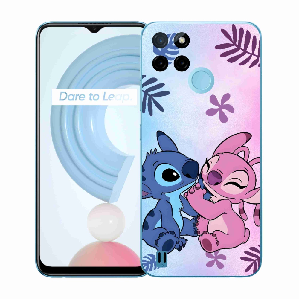 Gelový kryt mmCase na Realme C21Y/C25Y - stitch 2