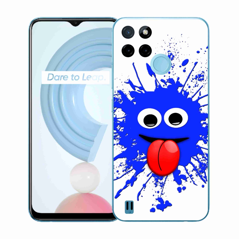 Gelový kryt mmCase na Realme C21Y/C25Y - strašidlo