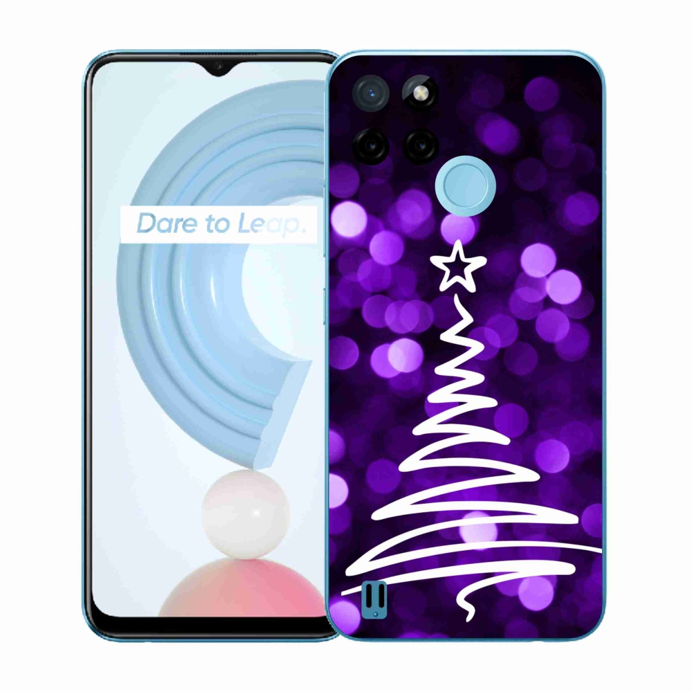 Gelový kryt mmCase na Realme C21Y/C25Y - stromek