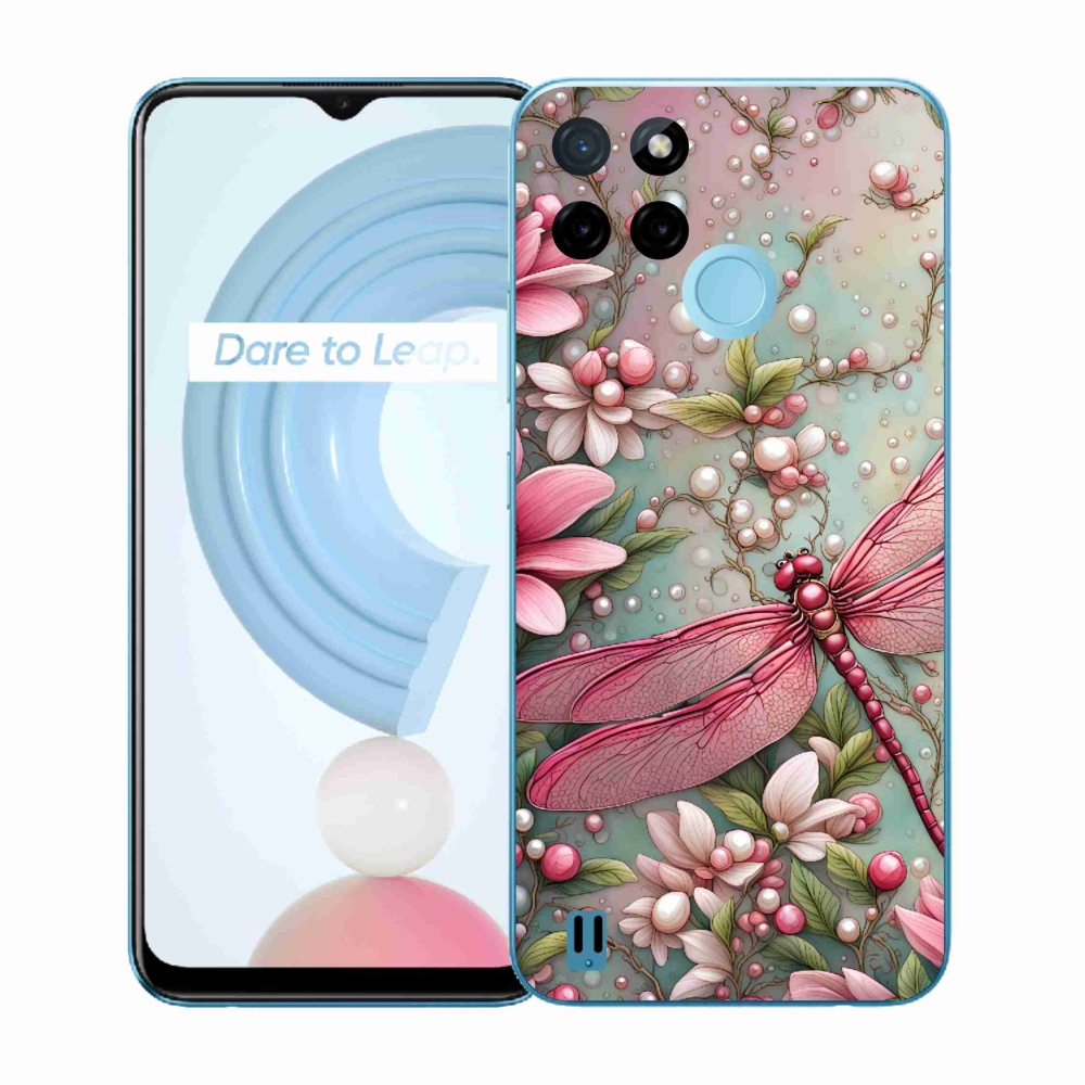 Gelový kryt mmCase na Realme C21Y/C25Y - vážka