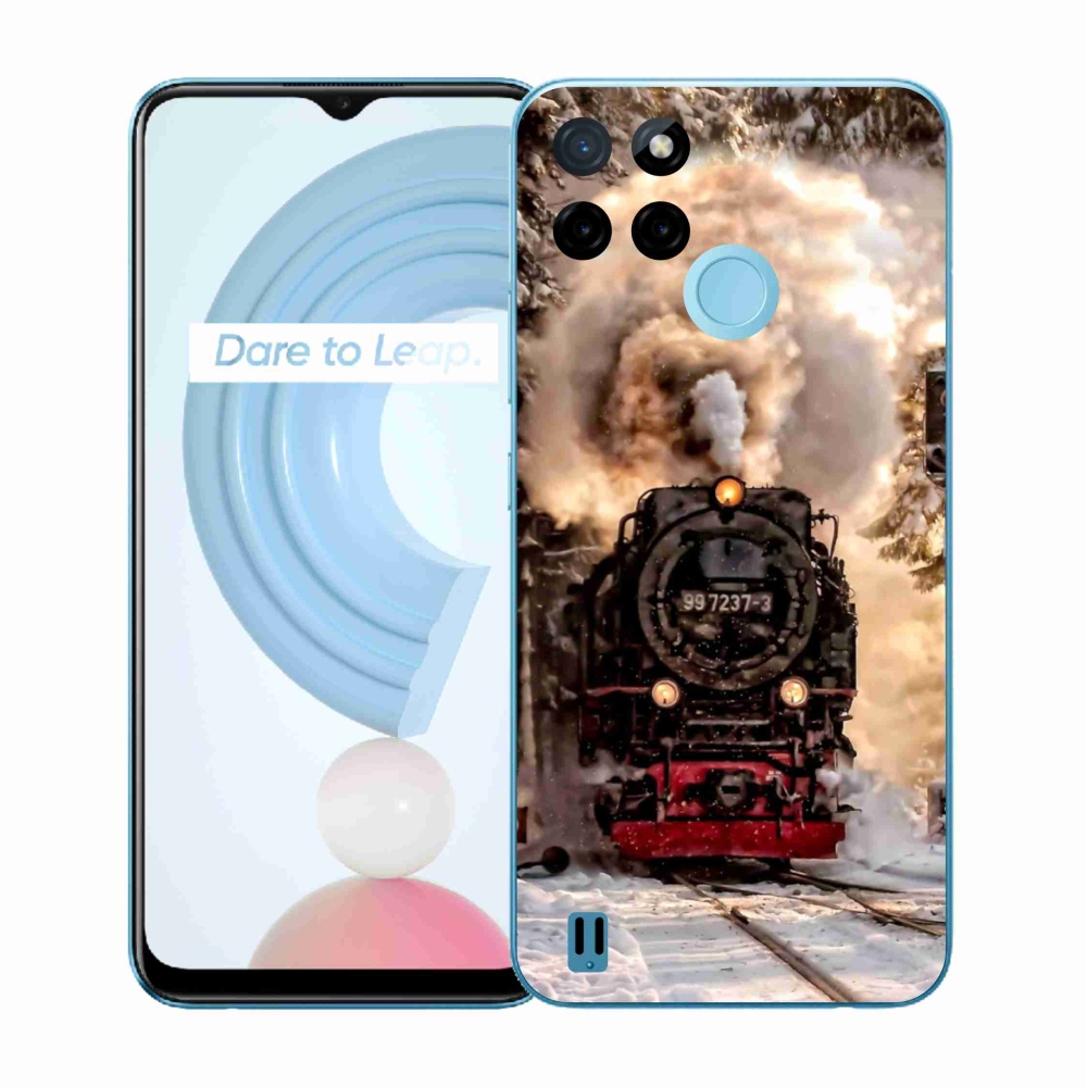 Gelový kryt mmCase na Realme C21Y/C25Y - vlak