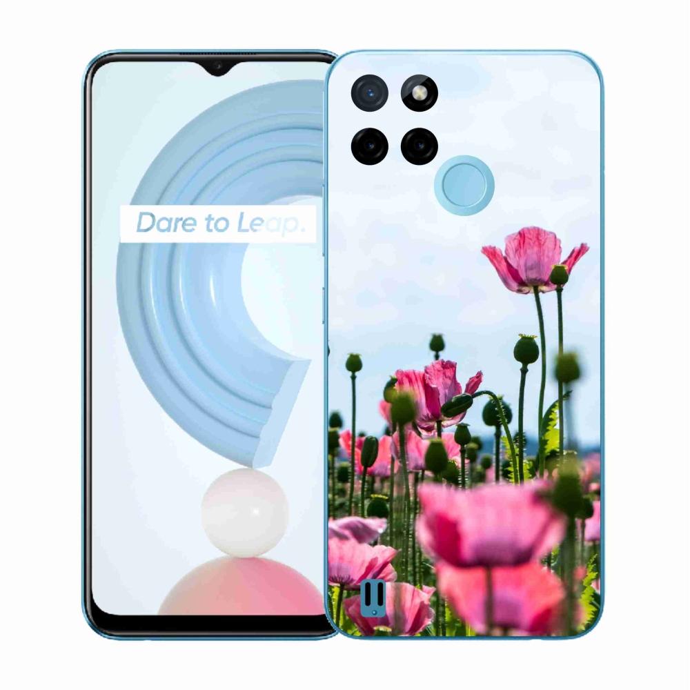 Gelový kryt mmCase na Realme C21Y/C25Y - vlčí mák