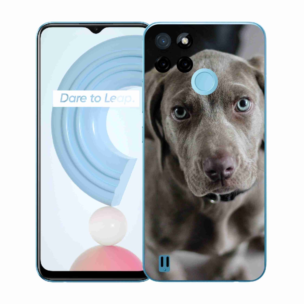 Gelový kryt mmCase na Realme C21Y/C25Y - výmarský ohař