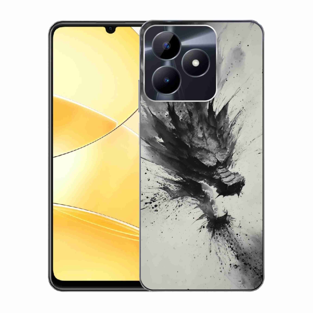 Gelový kryt mmCase na Realme C51/C53 - abstraktní motiv 32