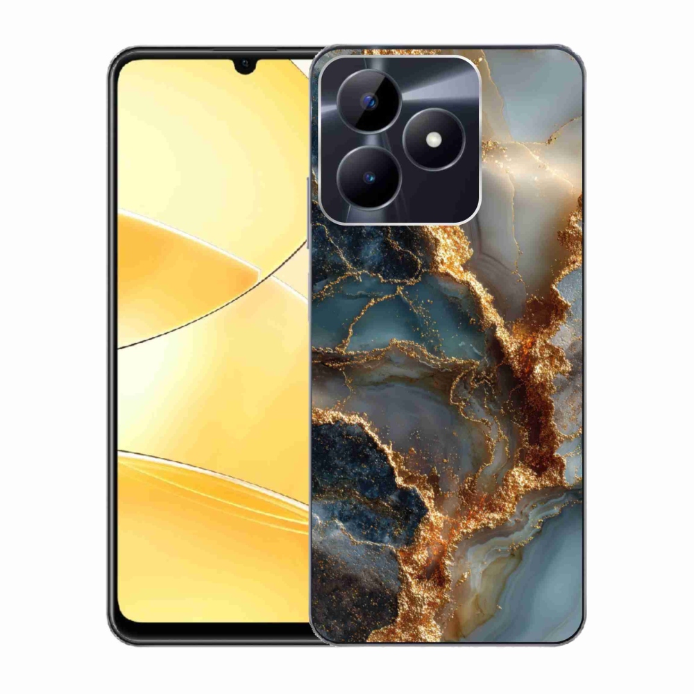 Gelový kryt mmCase na Realme C51/C53 - abstraktní motiv 33