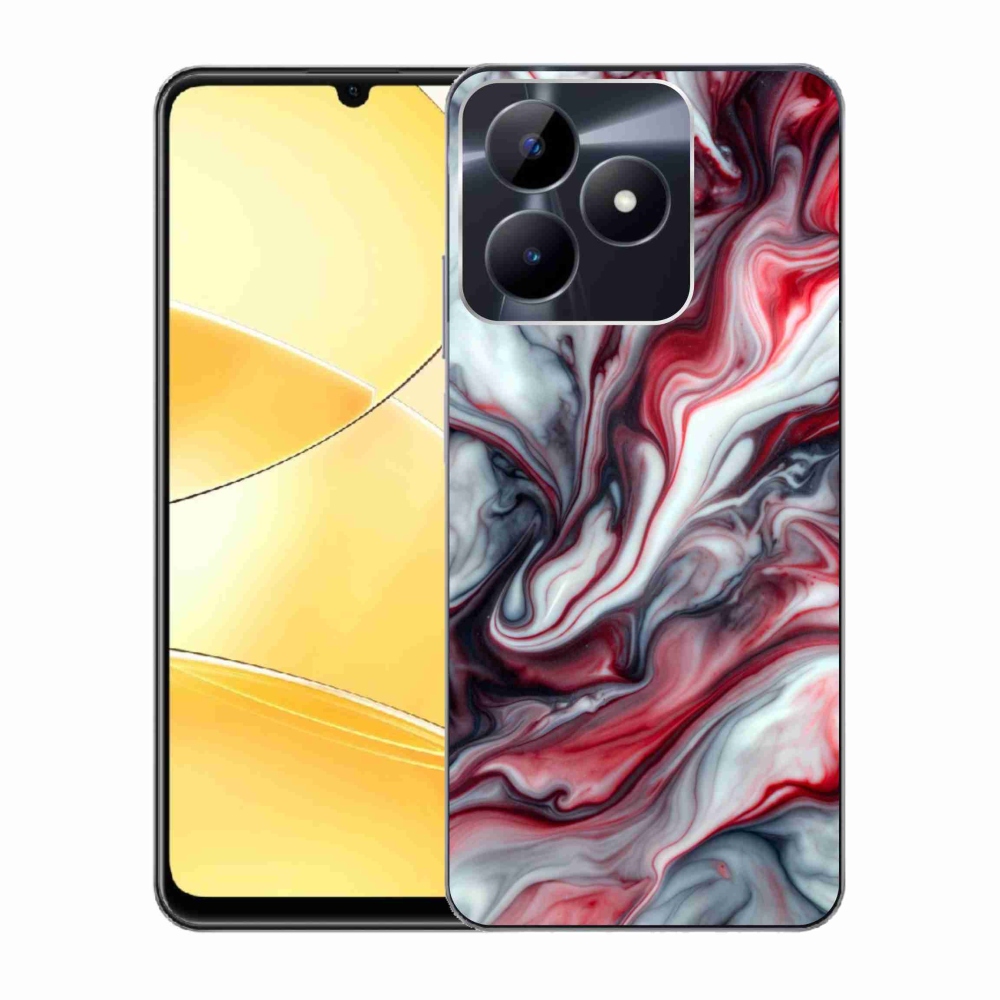 Gelový kryt mmCase na Realme C51/C53 - abstraktní motiv 37