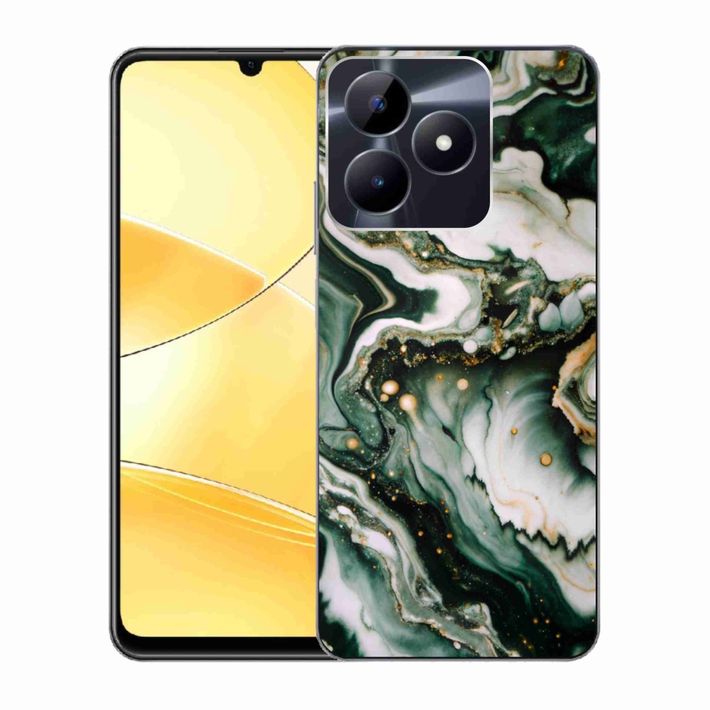 Gelový kryt mmCase na Realme C51/C53 - abstraktní motiv 38