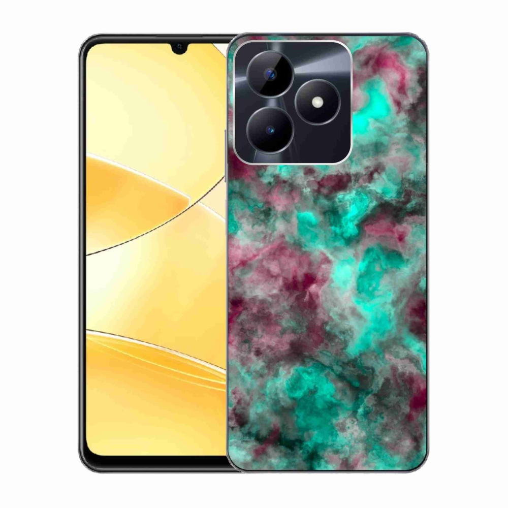 Gelový kryt mmCase na Realme C51/C53 - abstraktní motiv 39