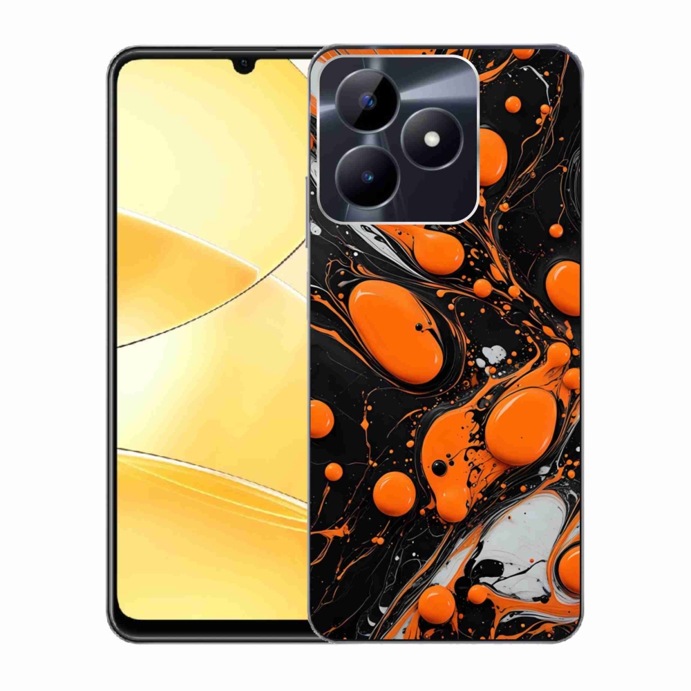Gelový kryt mmCase na Realme C51/C53 - abstraktní motiv 41