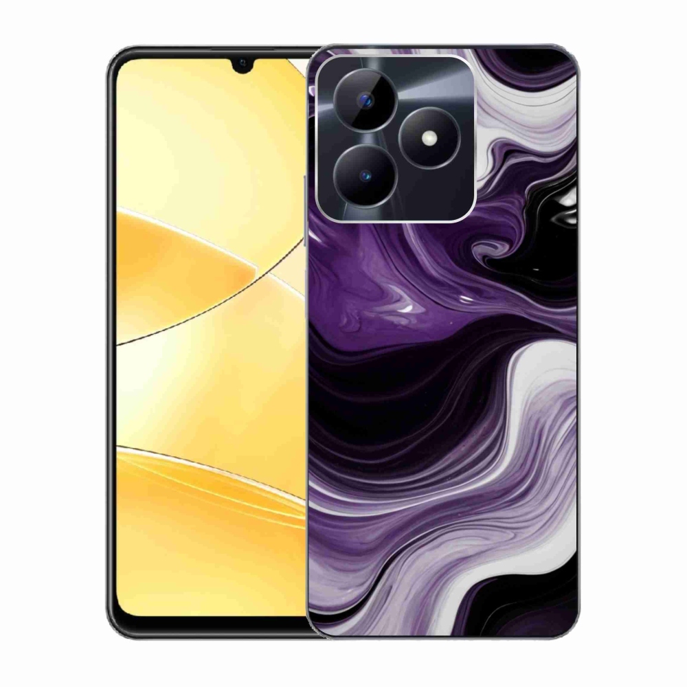 Gelový kryt mmCase na Realme C51/C53 - abstraktní motiv 46