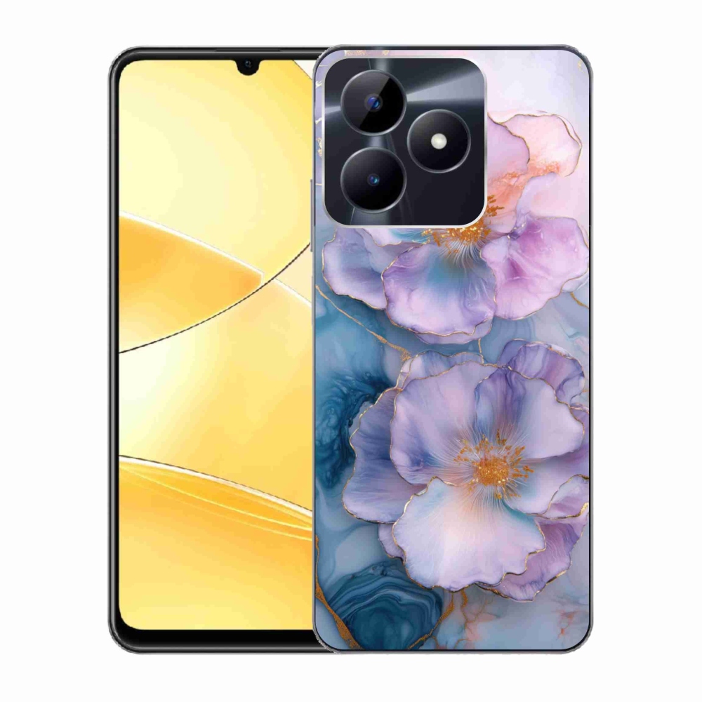 Gelový kryt mmCase na Realme C51/C53 - abstraktní motiv 51
