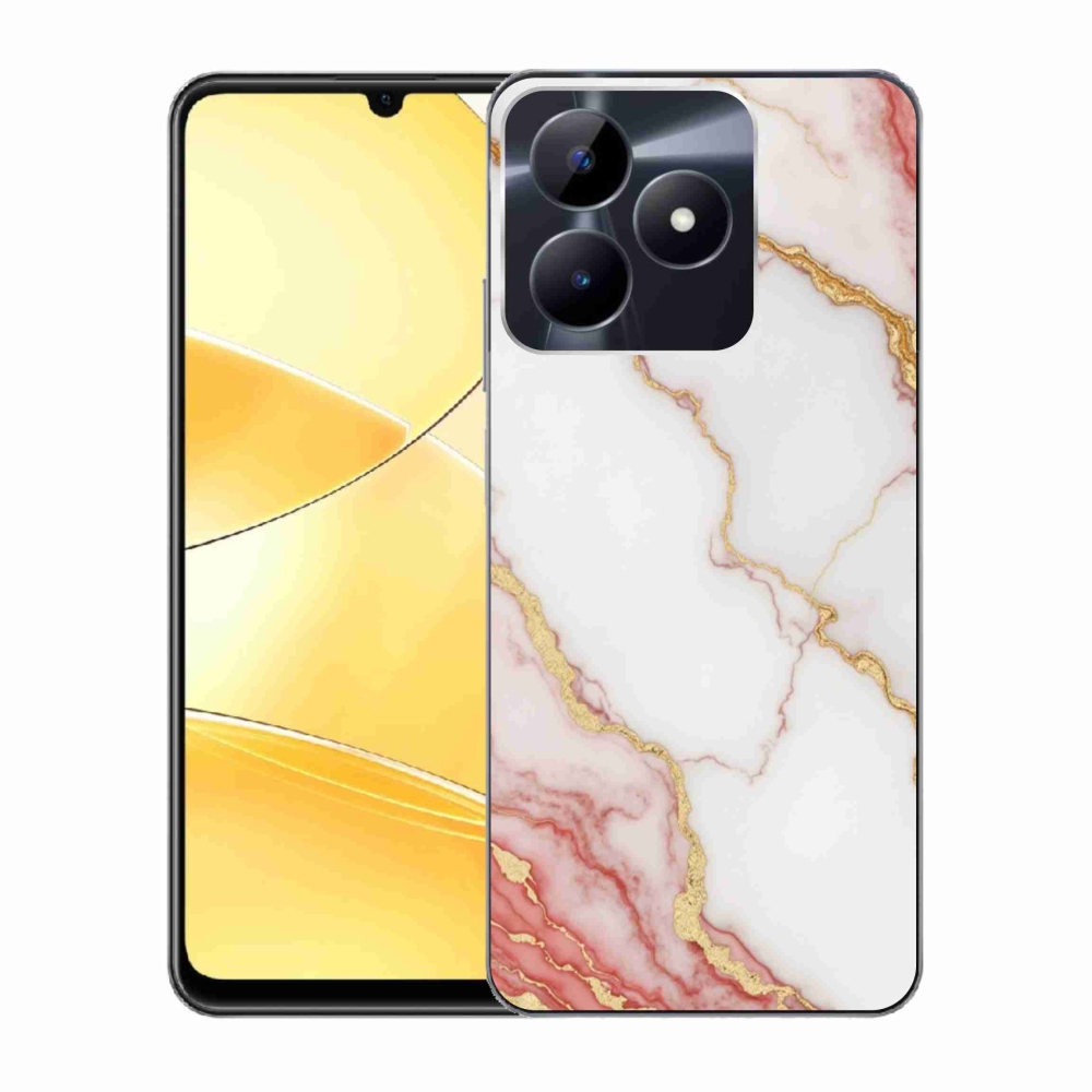 Gelový kryt mmCase na Realme C51/C53 - abstraktní motiv 53