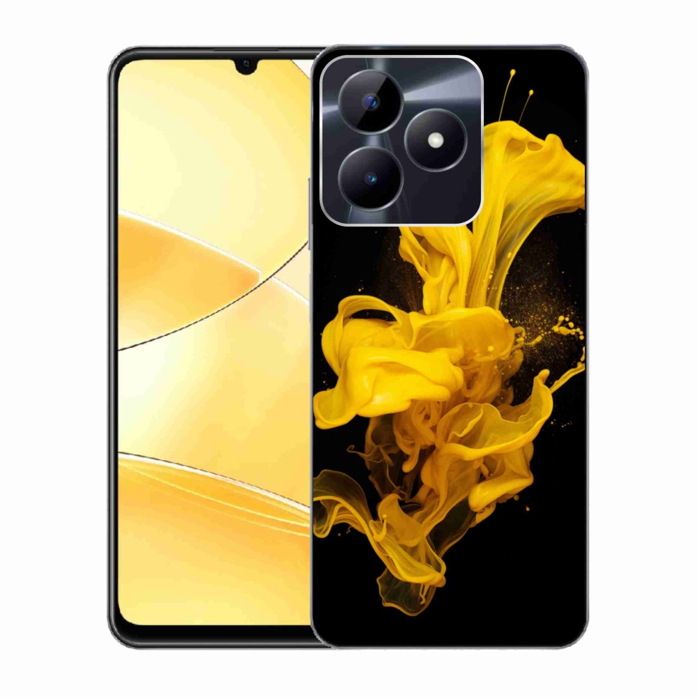 Gelový kryt mmCase na Realme C51/C53 - abstraktní motiv 56