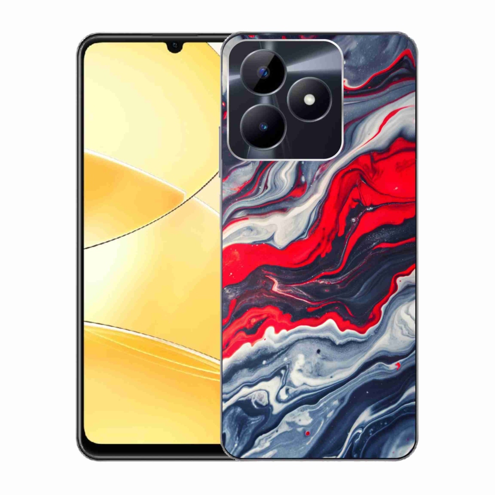 Gelový kryt mmCase na Realme C51/C53 - abstraktní motiv 59