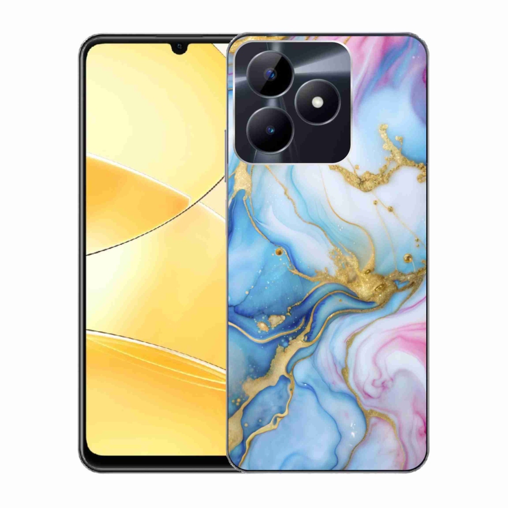 Gelový kryt mmCase na Realme C51/C53 - abstraktní motiv 61