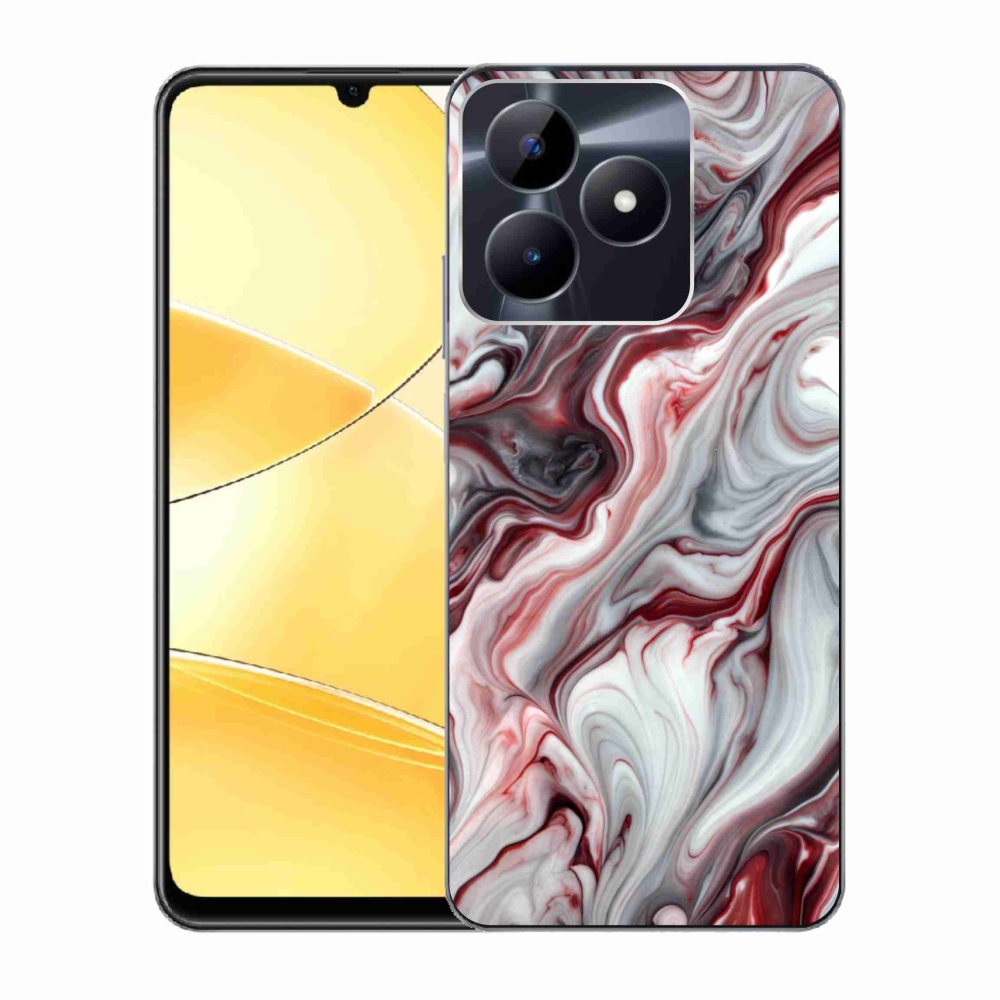 Gelový kryt mmCase na Realme C51/C53 - abstraktní motiv 64