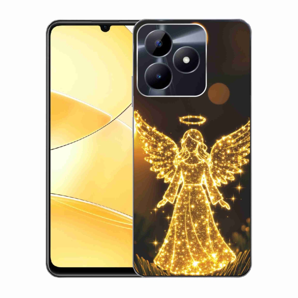 Gelový kryt mmCase na Realme C51/C53 - anděl