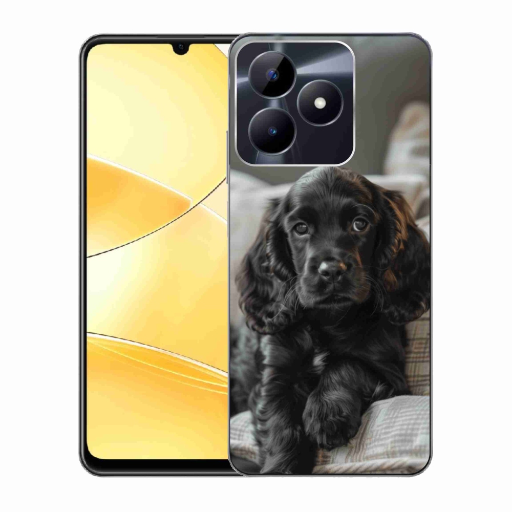 Gelový kryt mmCase na Realme C51/C53 - anglický kokršpaněl
