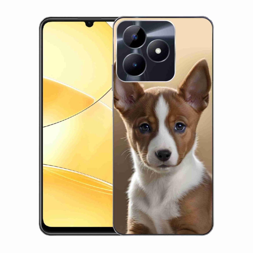 Gelový kryt mmCase na Realme C51/C53 - basenji