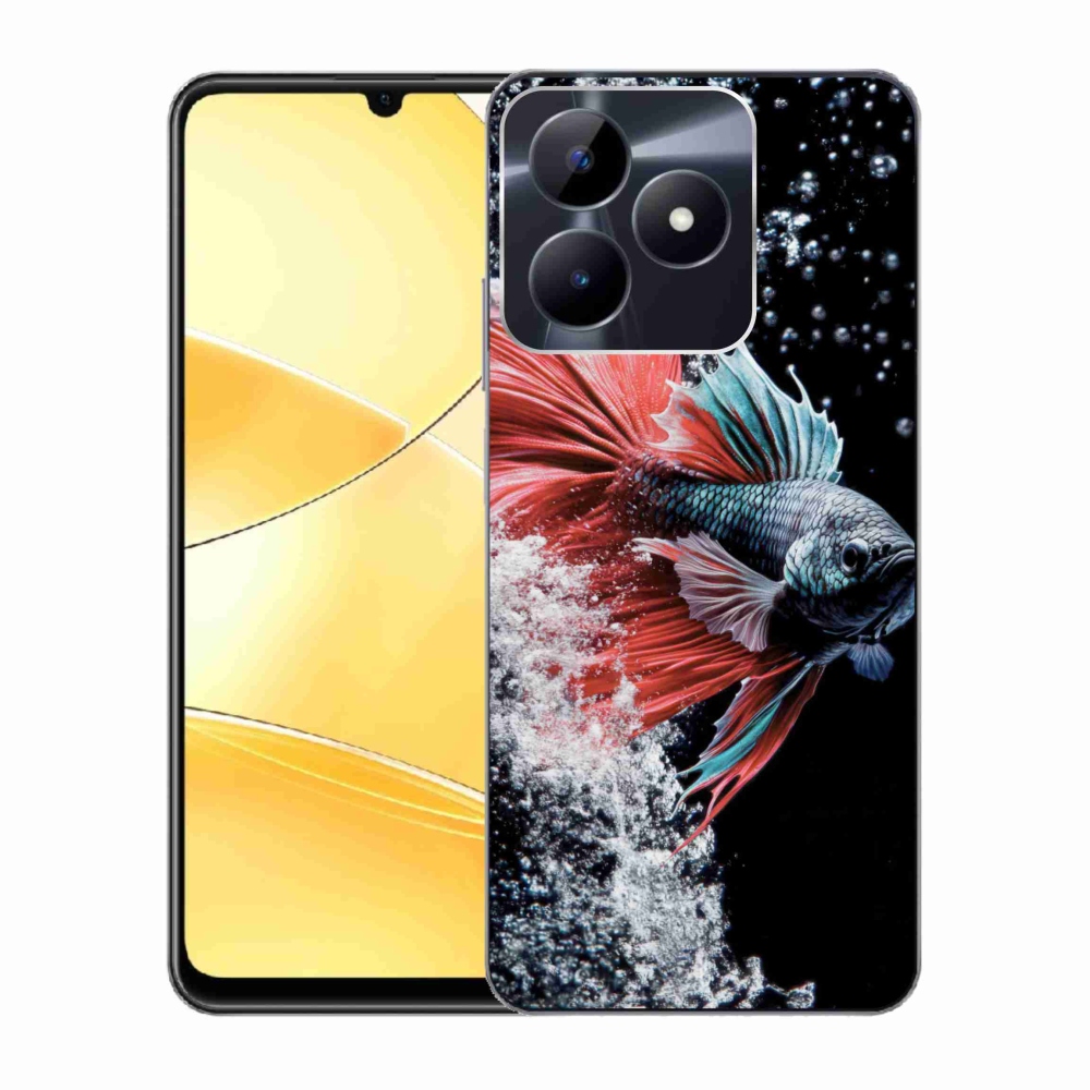 Gelový kryt mmCase na Realme C51/C53 - bojovnice pestrá