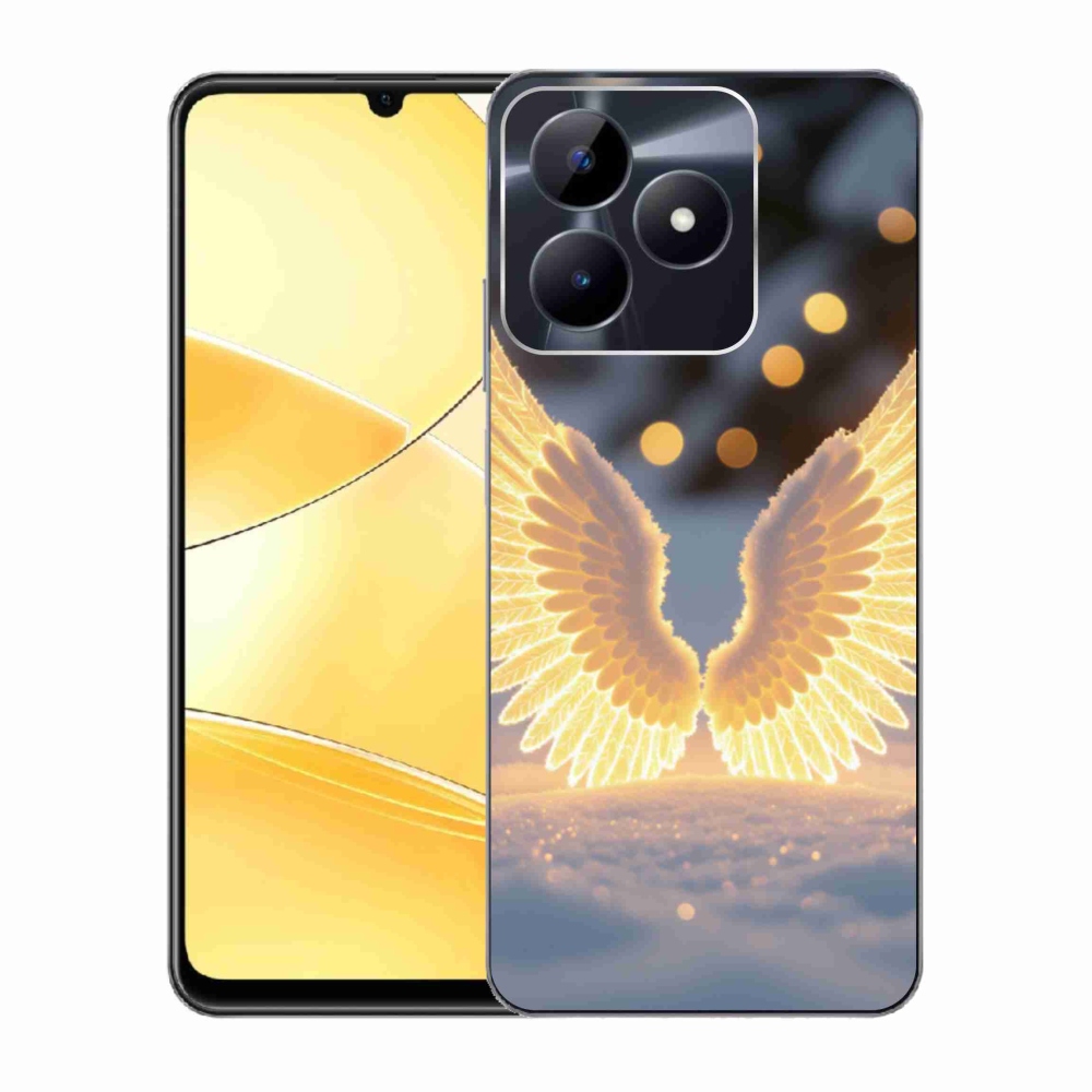 Gelový kryt mmCase na Realme C51/C53 - křídla
