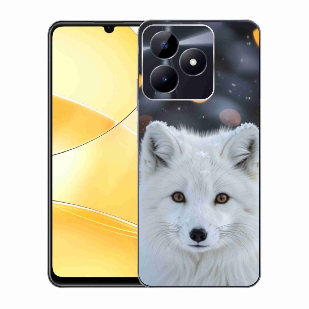 Gelový kryt mmCase na Realme C51/C53 - liška polární