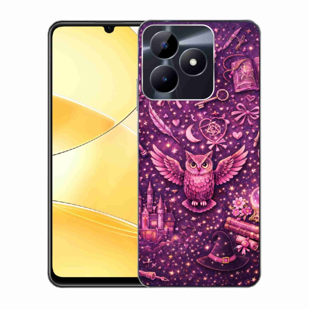 Gelový kryt mmCase na Realme C51/C53 - magický svět