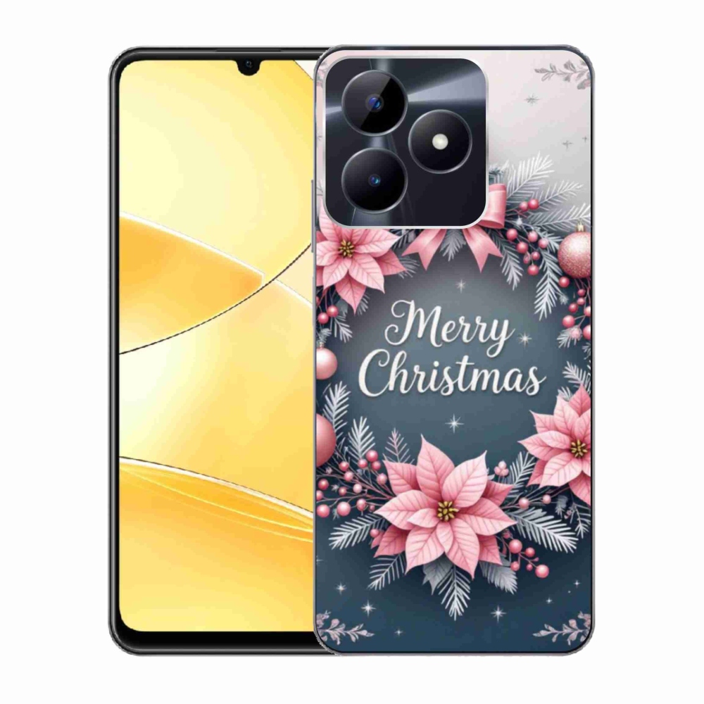 Gelový kryt mmCase na Realme C51/C53 - merry christmas