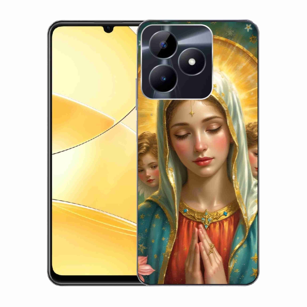 Gelový kryt mmCase na Realme C51/C53 - náboženský motiv 3