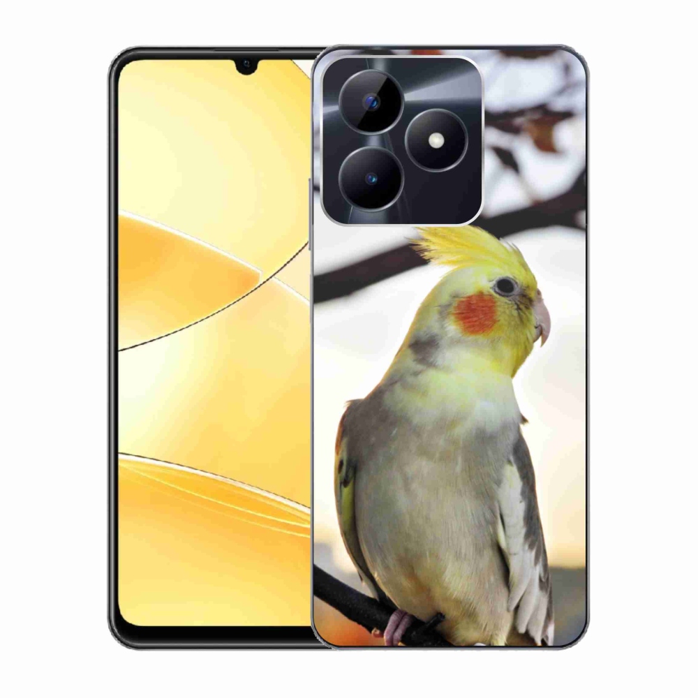 Gelový kryt mmCase na Realme C51/C53 - papoušek korela