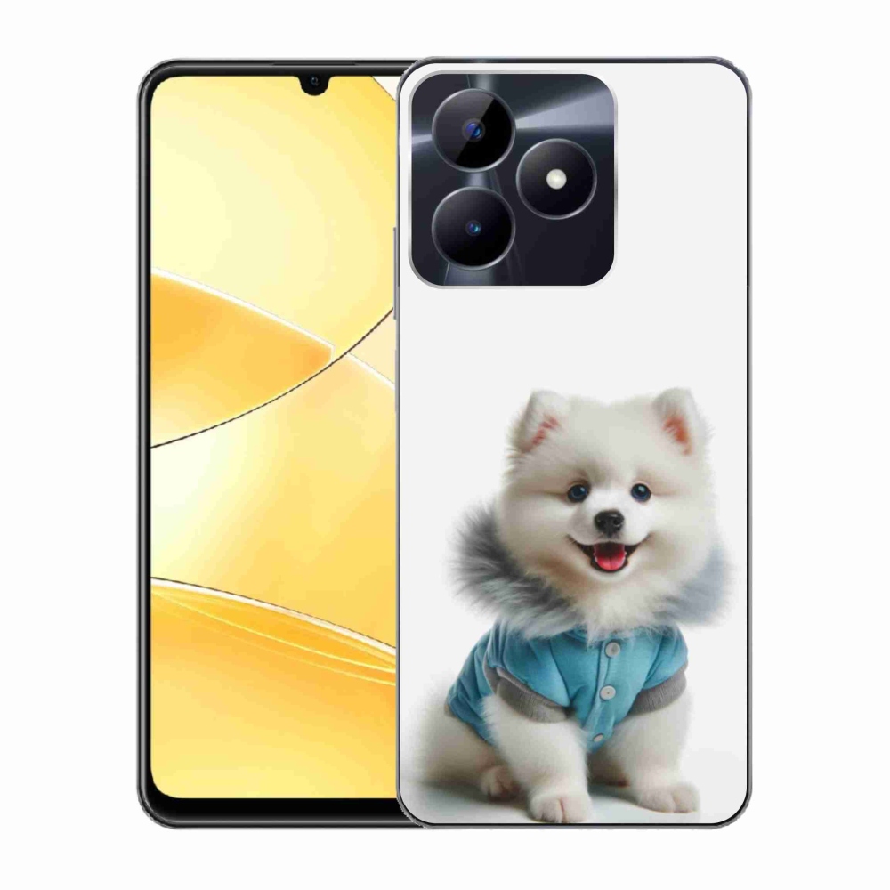 Gelový kryt mmCase na Realme C51/C53 - pomeranian