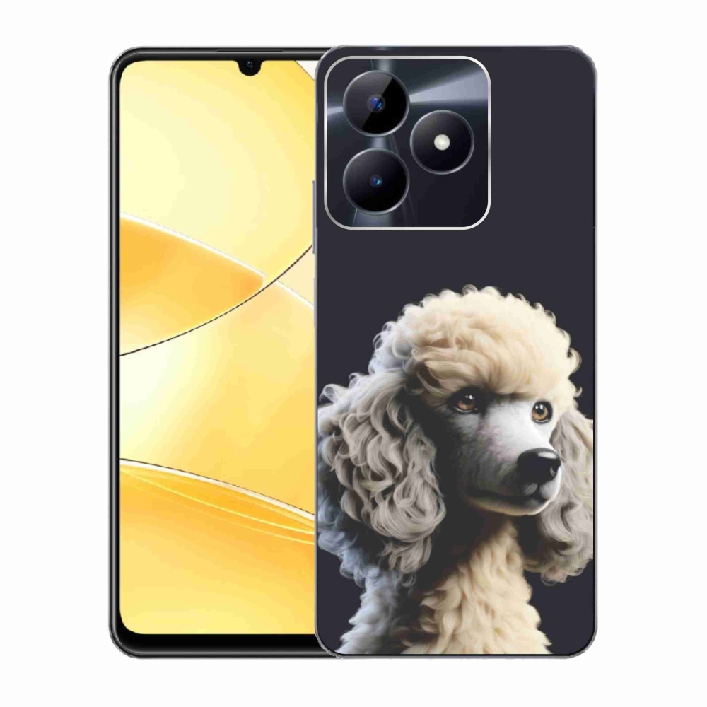 Gelový kryt mmCase na Realme C51/C53 - pudl