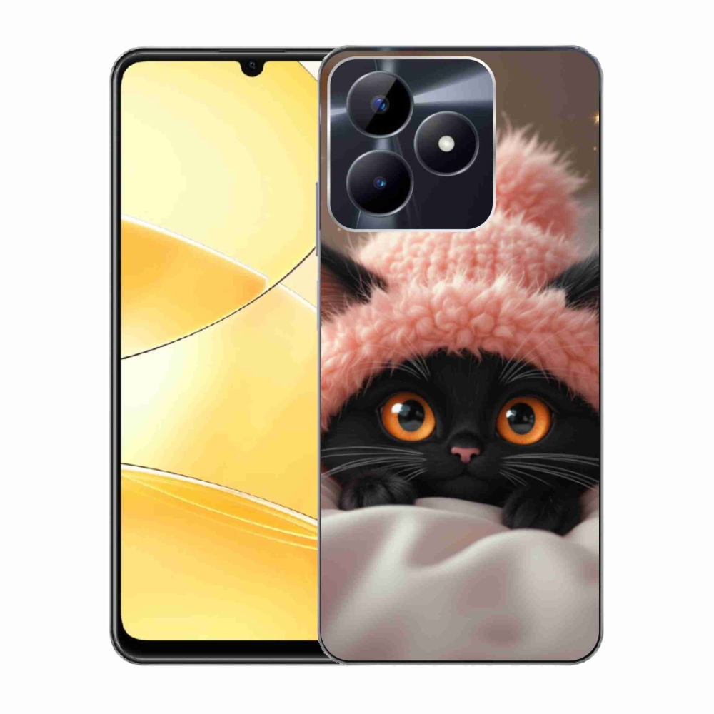 Gelový kryt mmCase na Realme C51/C53 - roztomilé kotě 7