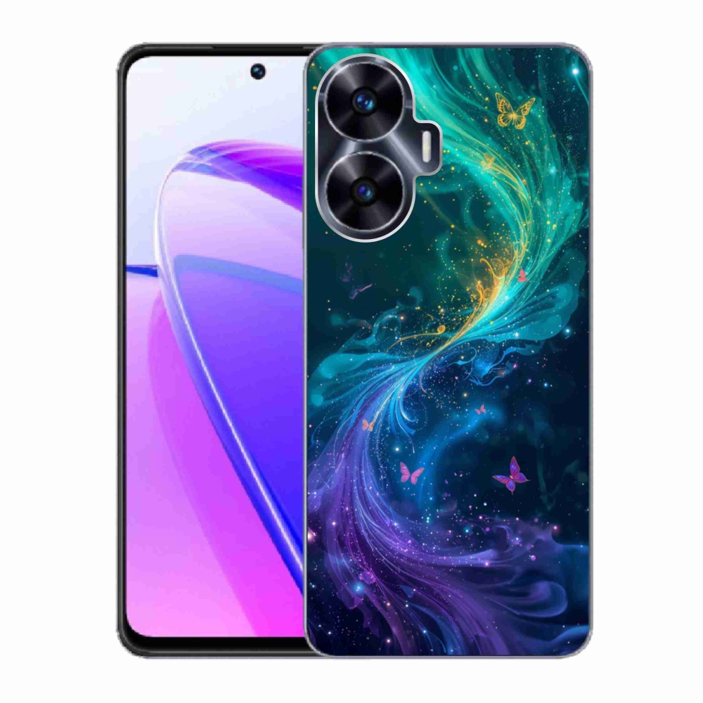 Gelový kryt mmCase na Realme C55 - abstraktní motiv 31