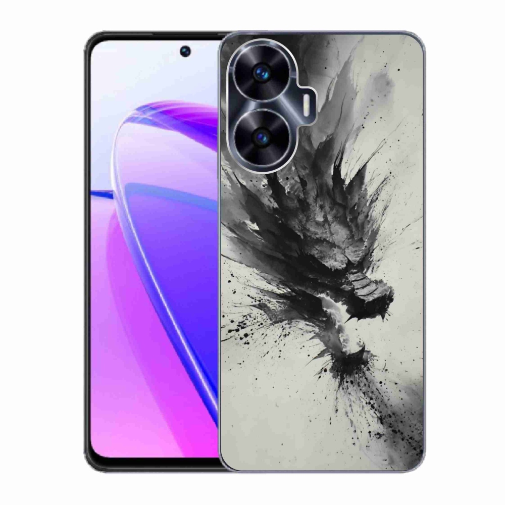 Gelový kryt mmCase na Realme C55 - abstraktní motiv 32