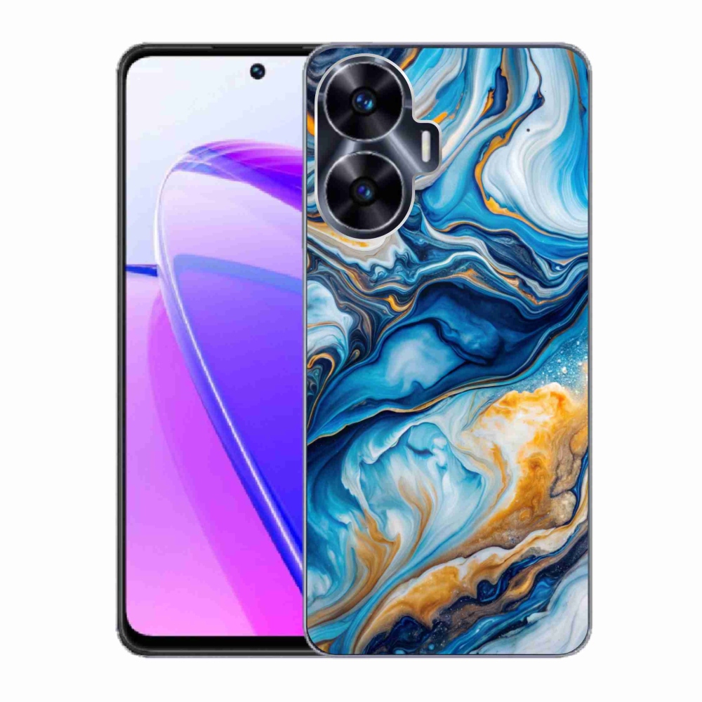 Gelový kryt mmCase na Realme C55 - abstraktní motiv 34