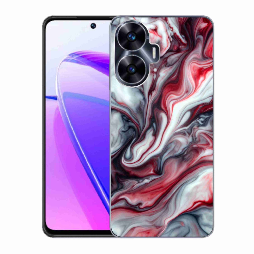Gelový kryt mmCase na Realme C55 - abstraktní motiv 37