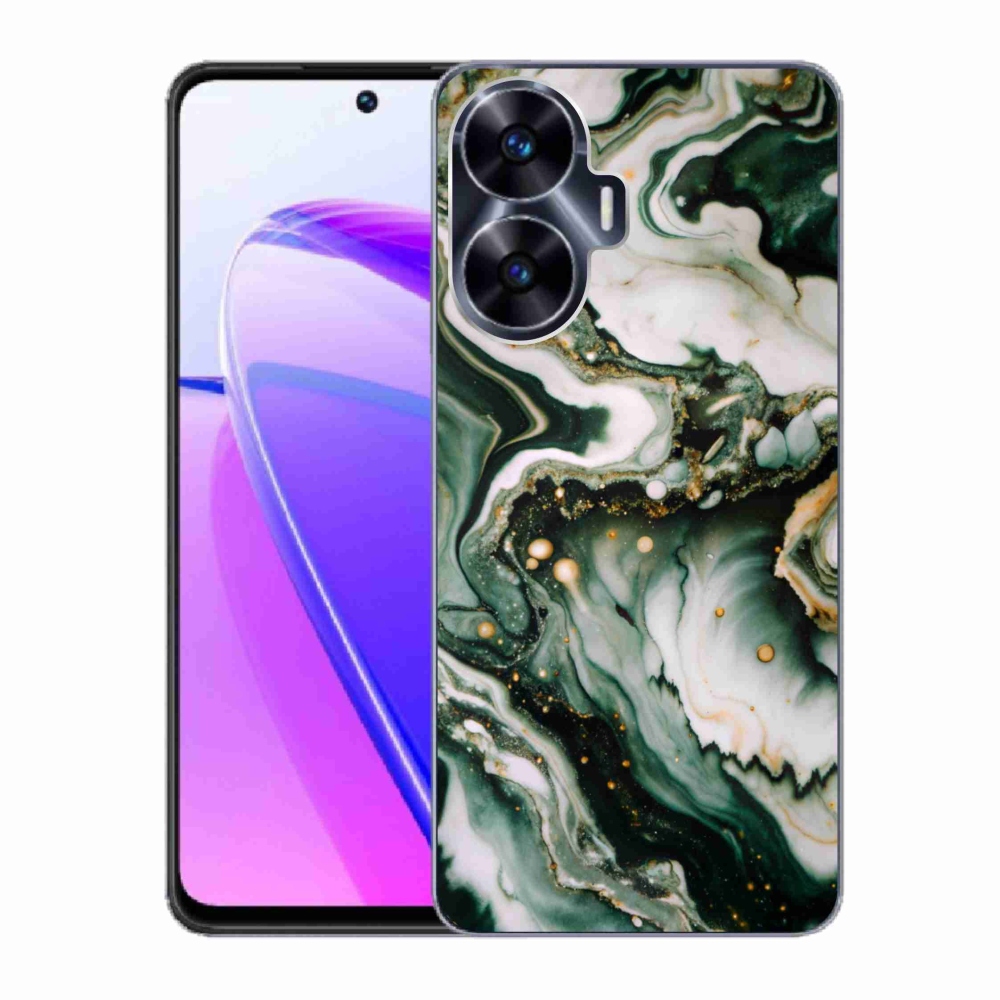 Gelový kryt mmCase na Realme C55 - abstraktní motiv 38