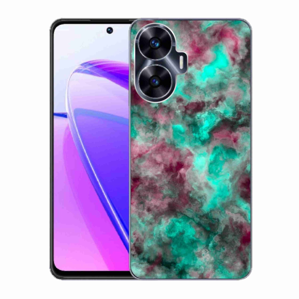 Gelový kryt mmCase na Realme C55 - abstraktní motiv 39