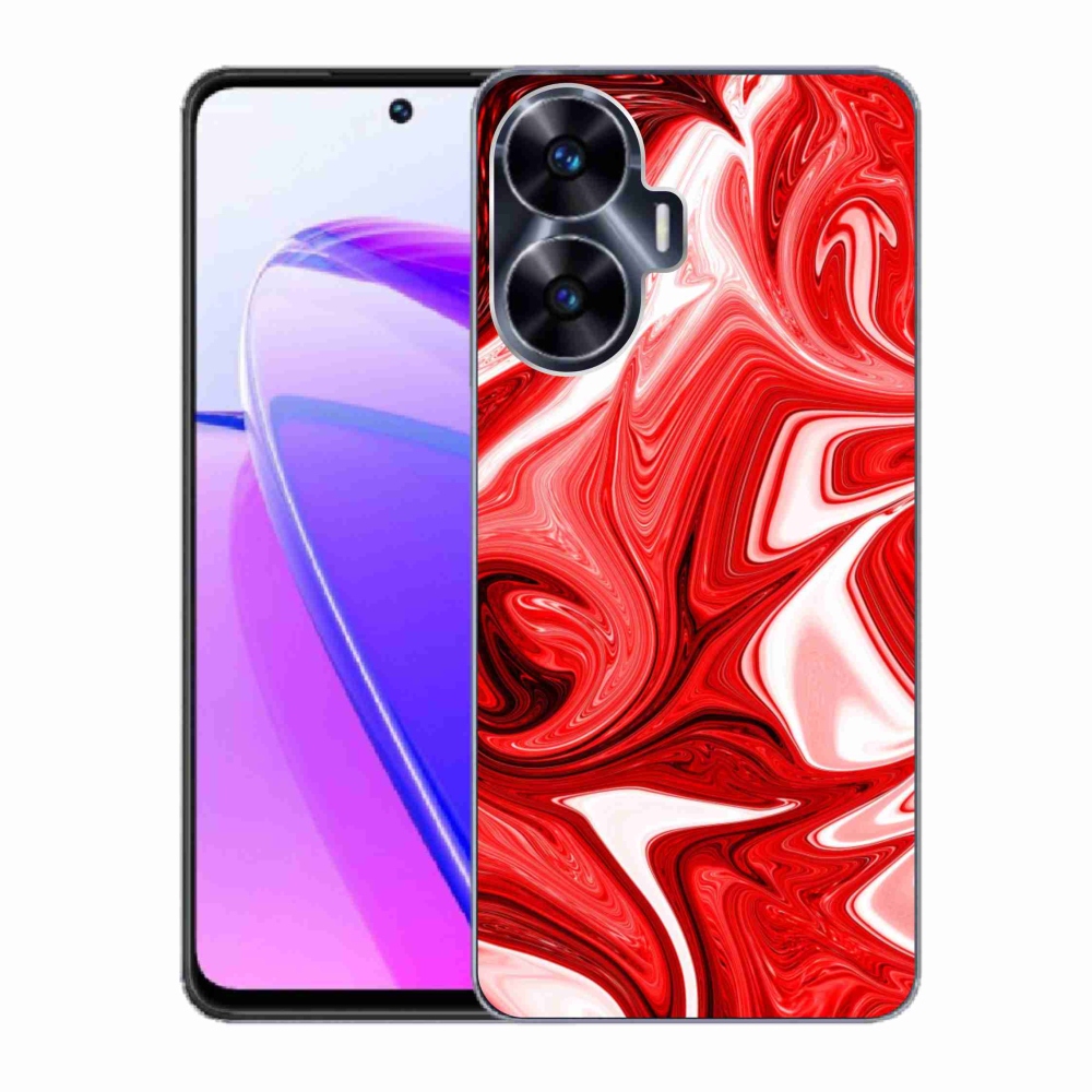 Gelový kryt mmCase na Realme C55 - abstraktní motiv 43