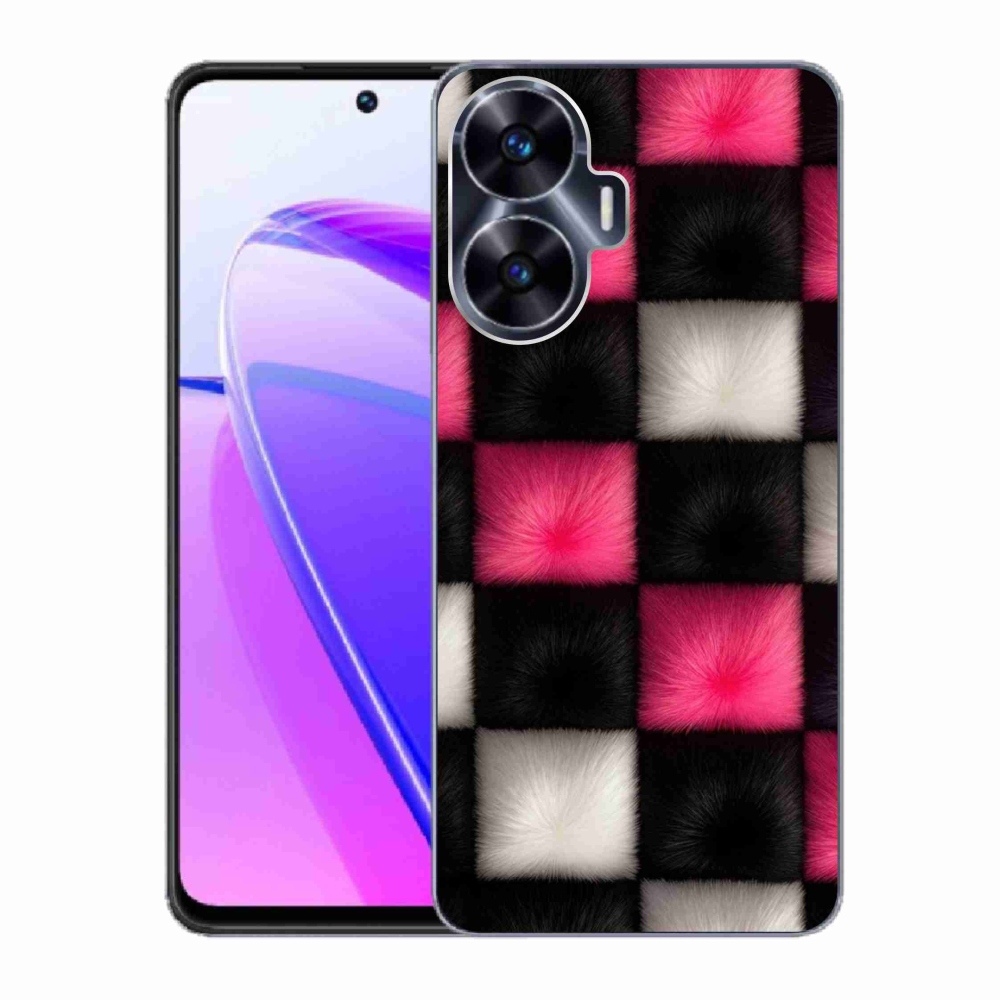 Gelový kryt mmCase na Realme C55 - abstraktní motiv 44