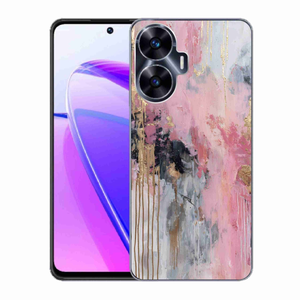 Gelový kryt mmCase na Realme C55 - abstraktní motiv 49