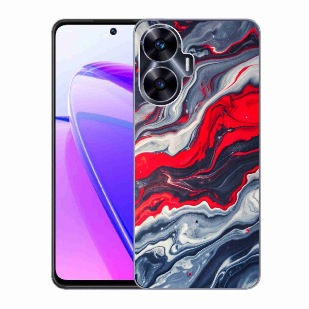 Gelový kryt mmCase na Realme C55 - abstraktní motiv 59