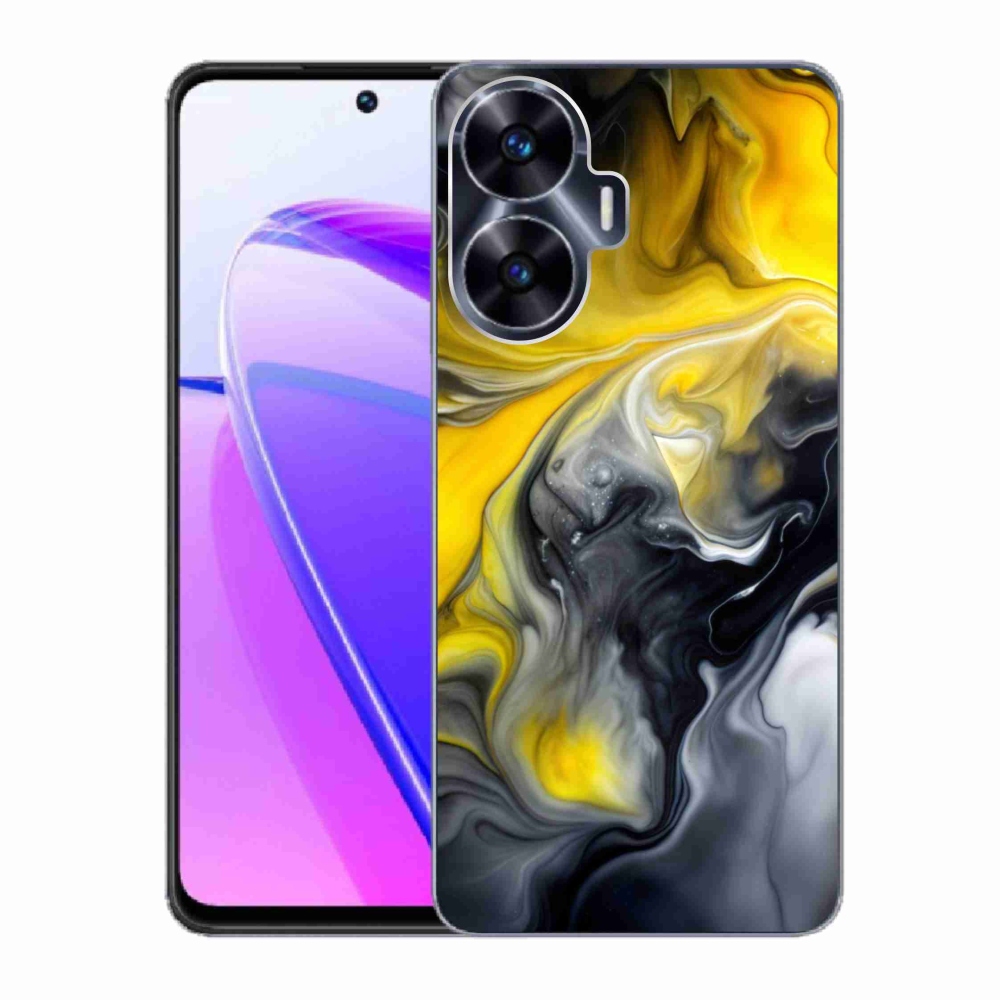 Gelový kryt mmCase na Realme C55 - abstraktní motiv 60