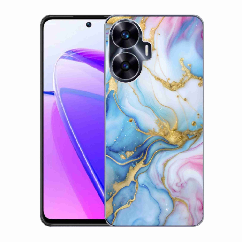 Gelový kryt mmCase na Realme C55 - abstraktní motiv 61