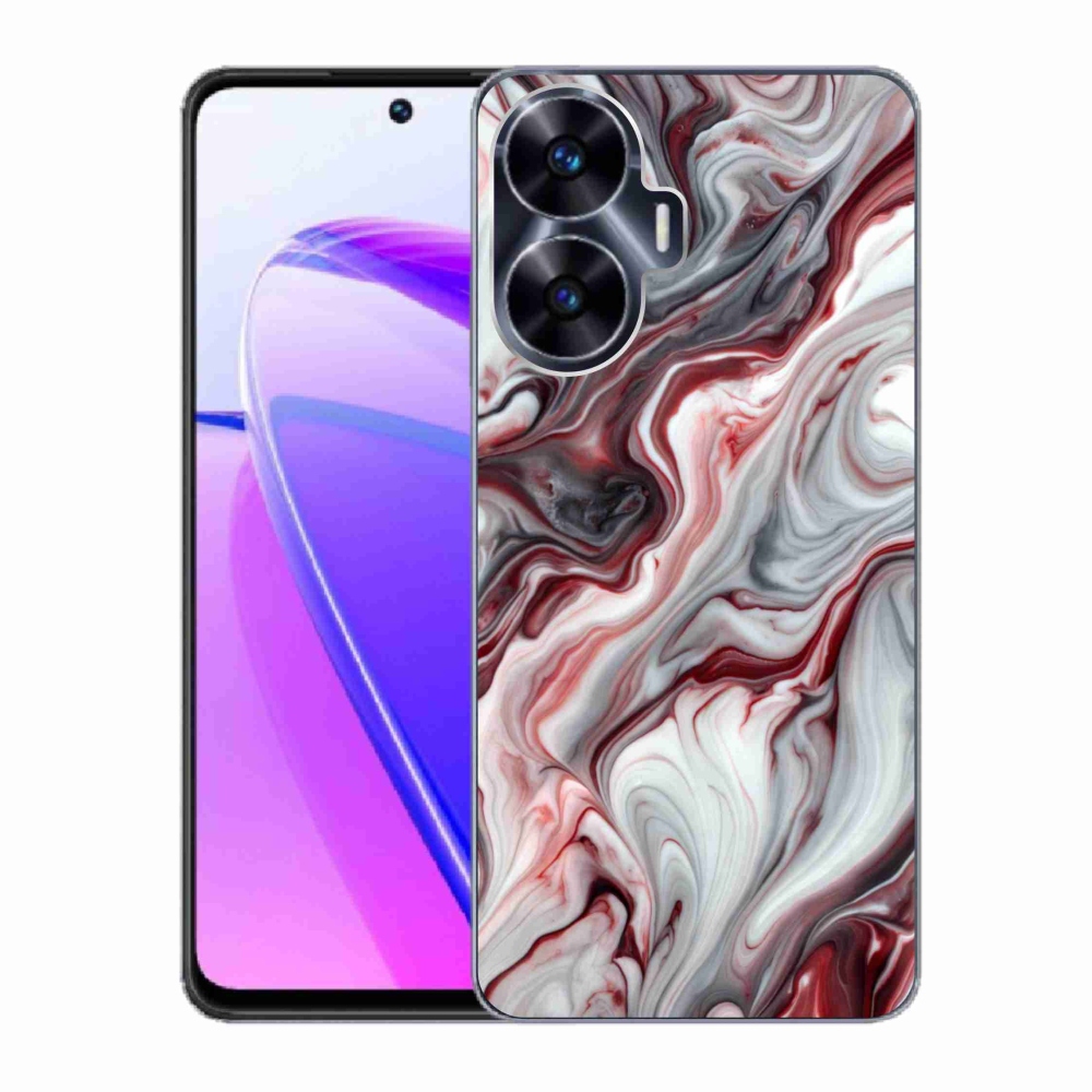 Gelový kryt mmCase na Realme C55 - abstraktní motiv 64