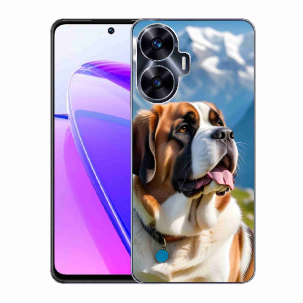 Gelový kryt mmCase na Realme C55 - bernardýn